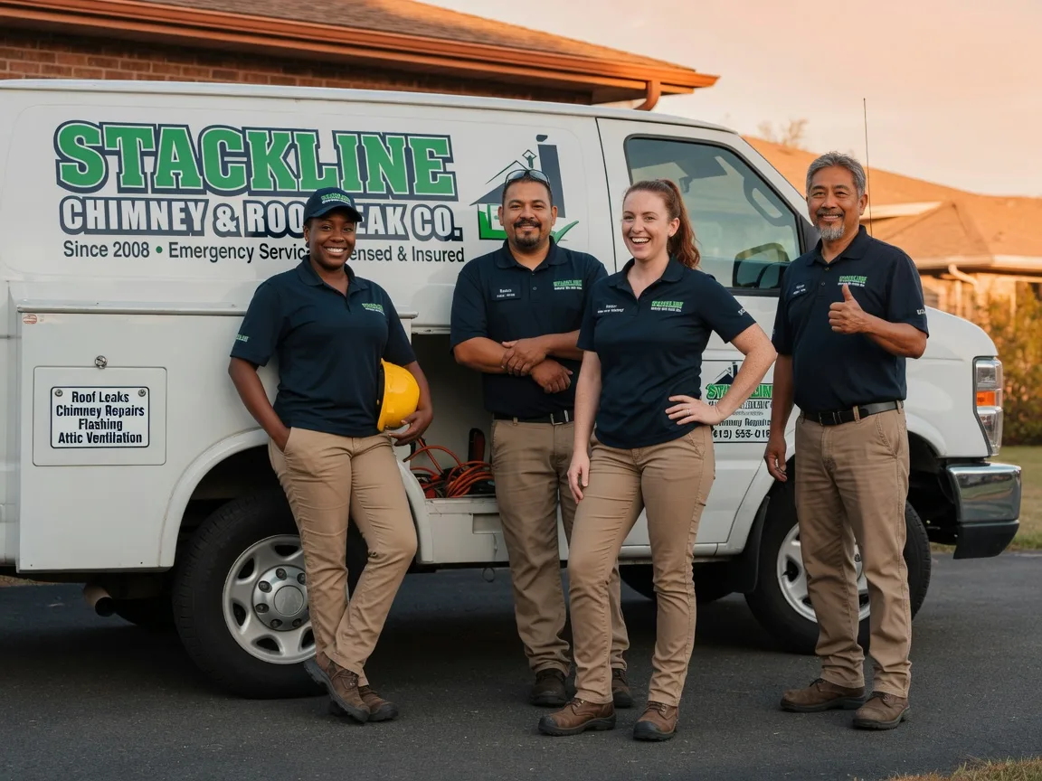 Chimney flashing repair company in Schoenchen, KS